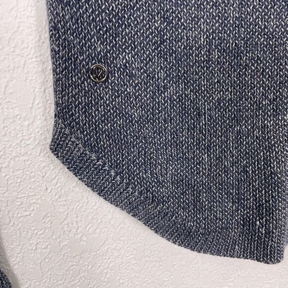 Lululemon Blue & White Patterned Crewneck Pullover Sweater - Picture 6 of 6